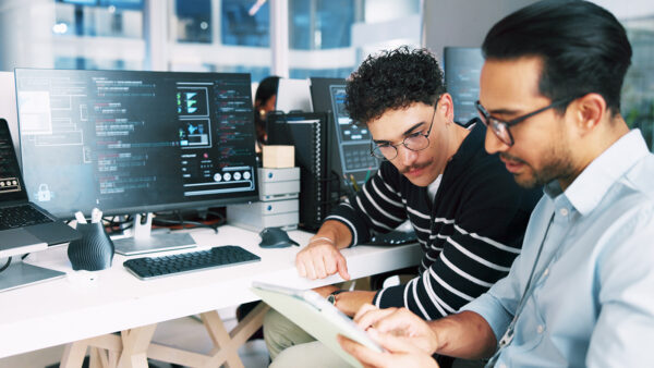 Outsourced SOC team assessing cyber threats